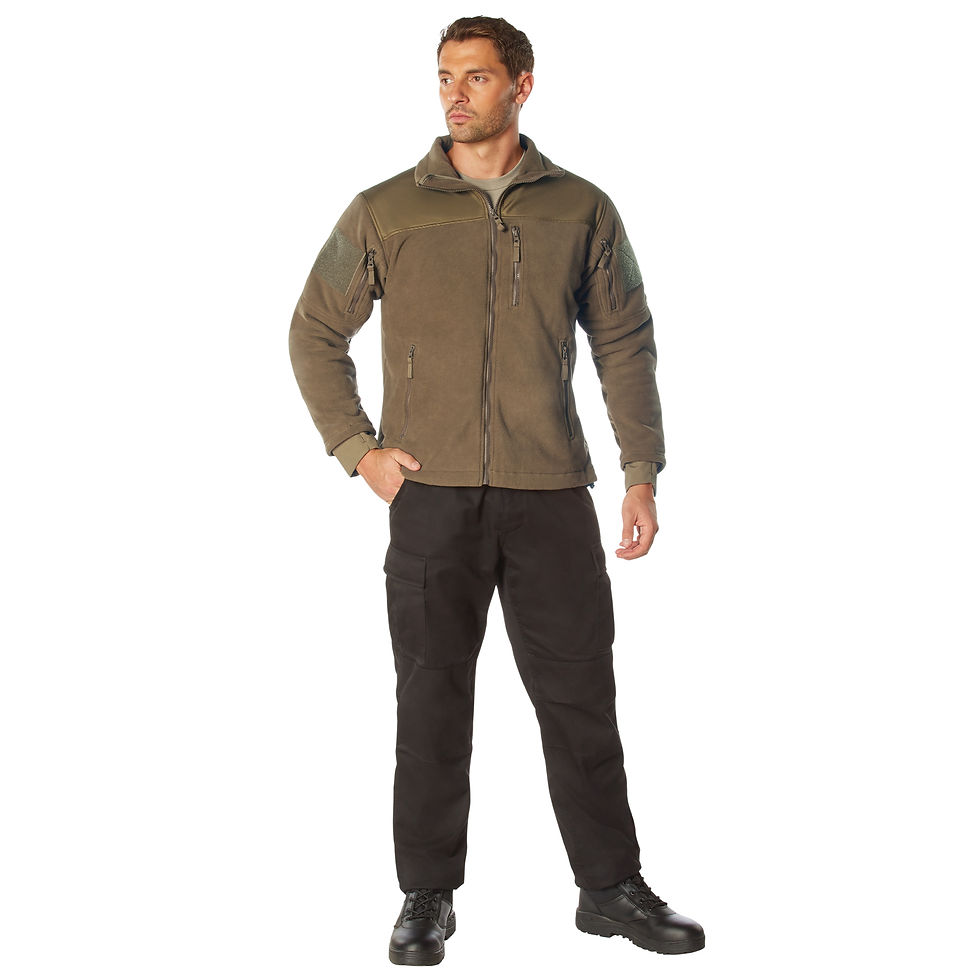 Thumbnail: Rothco Spec Ops Tactical Fleece Jacket Heavyweight Thermal Outerwear