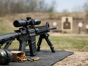 Rifle Zeroing Distance Example for AR-15 Shooters