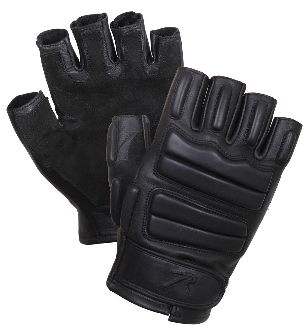 Thumbnail: Rothco Fingerless Padded Tactical Gloves