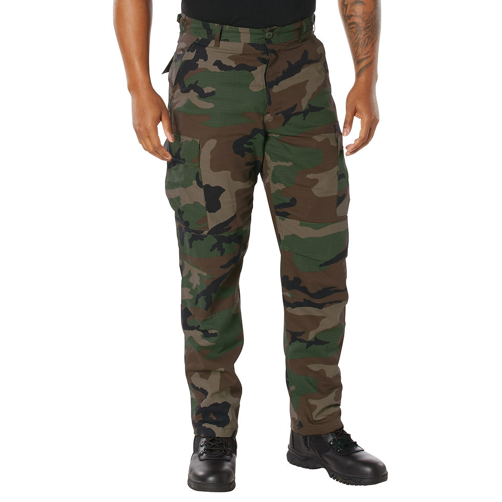 Thumbnail: Rothco Color Camo Tactical BDU Pants