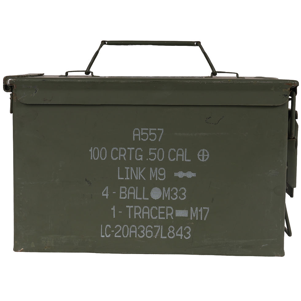 Thumbnail: GI .30 & .50 Caliber Ammo Cans - Surplus