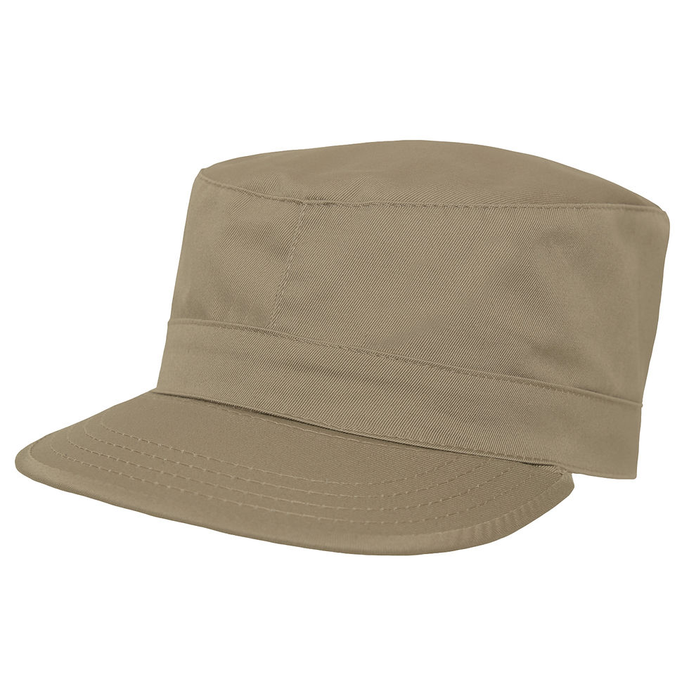 Thumbnail: Rothco Fatigue Caps Classic Military Style Poly Cotton Blend Headwear