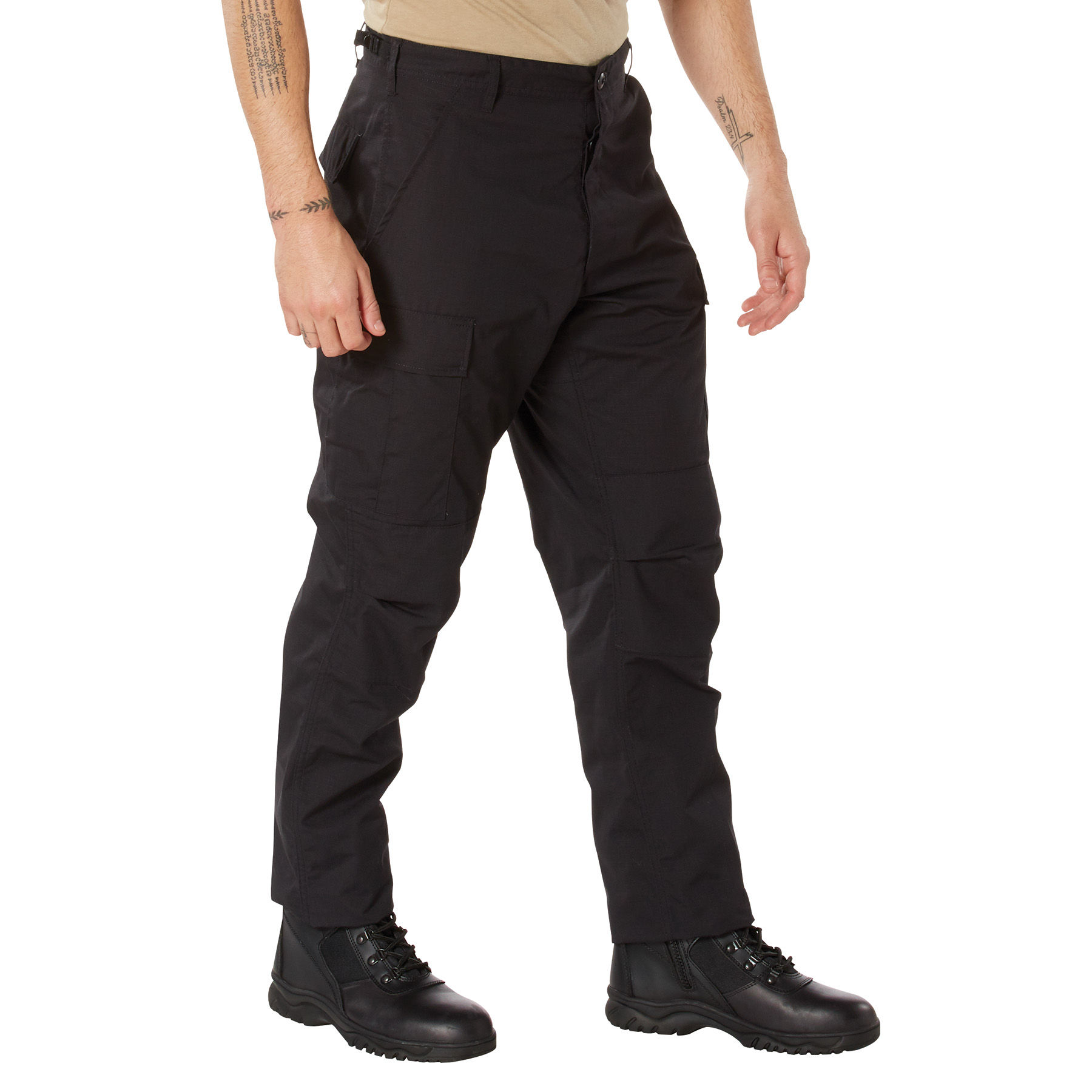 Rothco G.I. Type Black Steel Toe Jungle Boot