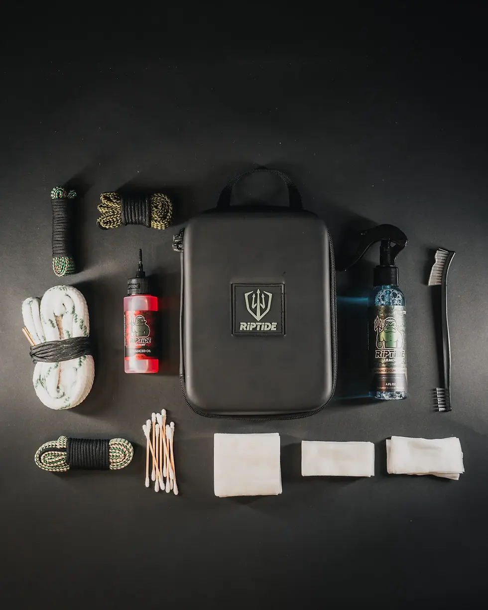 Thumbnail: Riptide Ultimate Gun Cleaning Kit - Leather Case