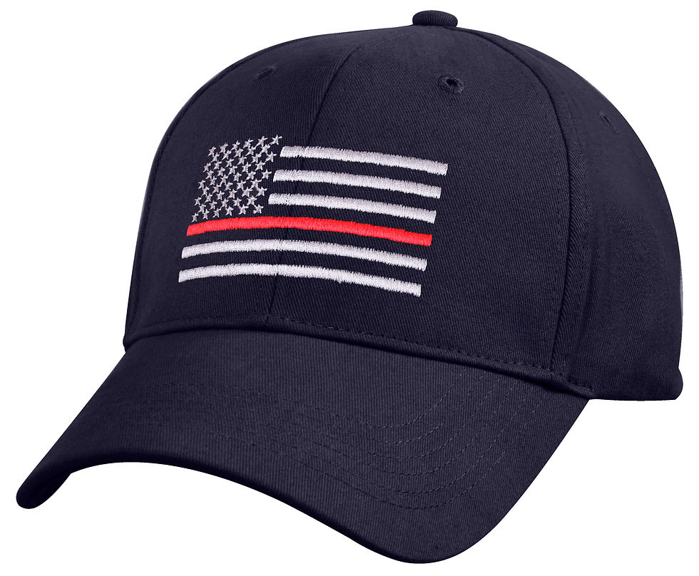 Thumbnail: Rothco Thin Red Line Flag Low Profile Cap