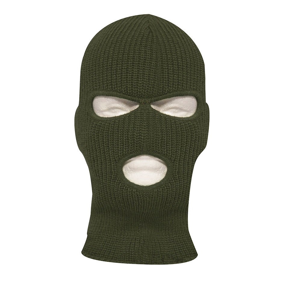 Thumbnail: Rothco Fine Knit Three Hole Facemask