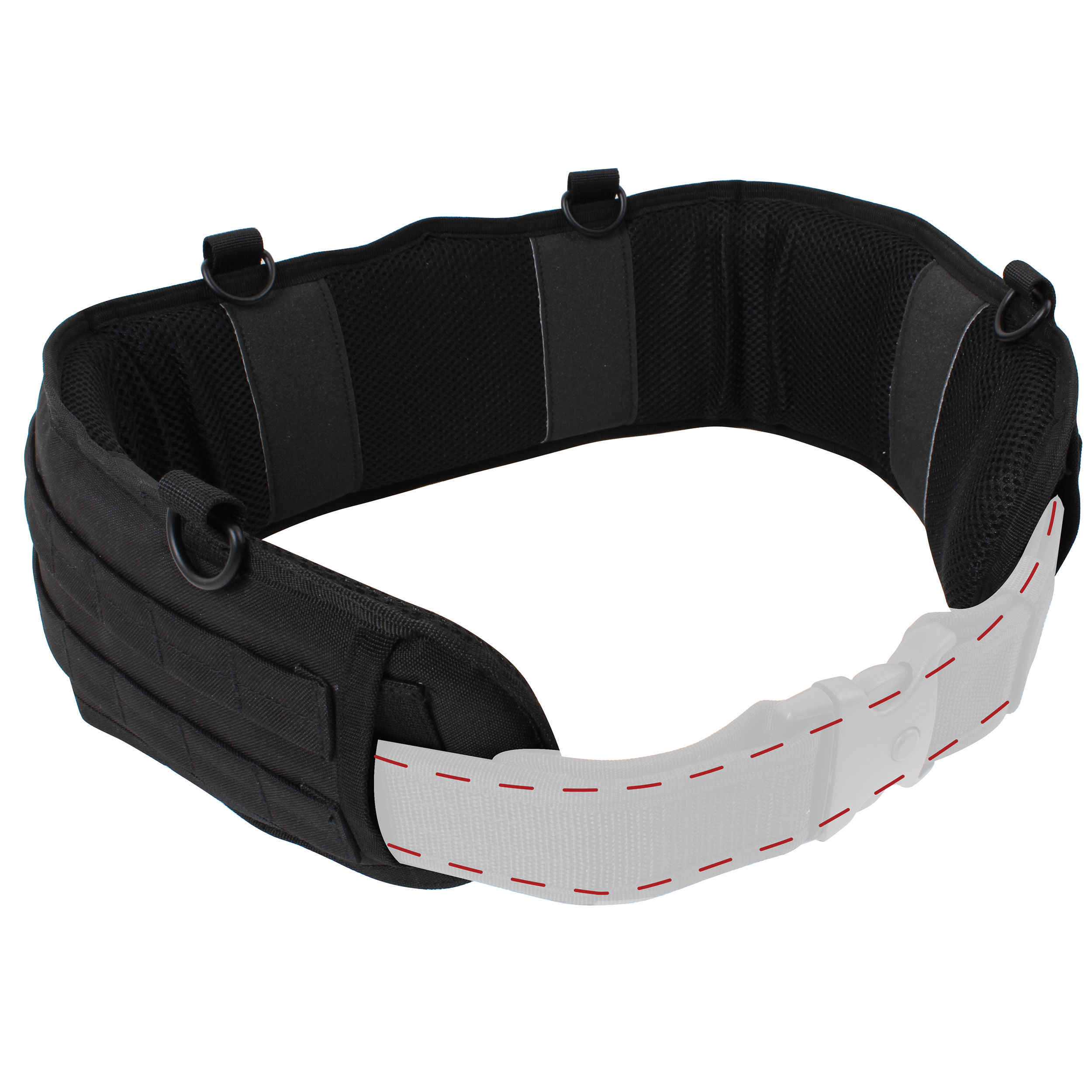 Rothco Tactical Battle Belt Heavy Duty Padded MOLLE Gear