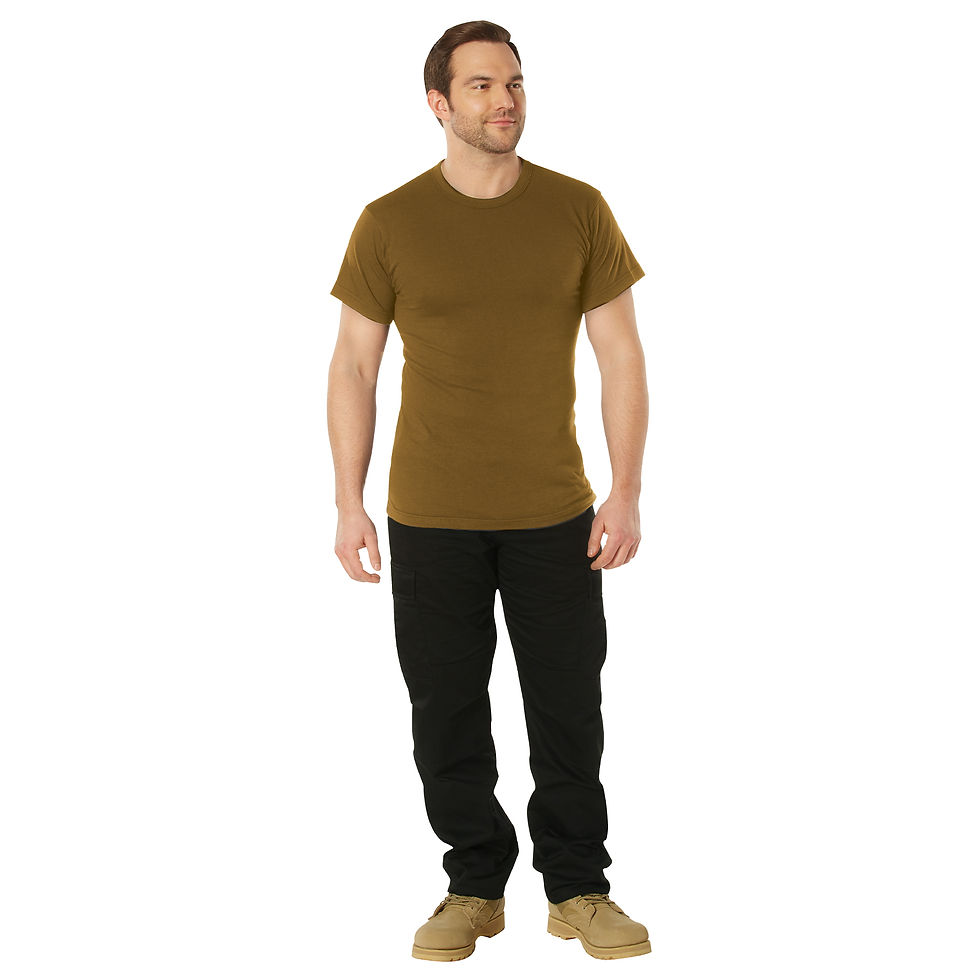 Thumbnail: Rothco Solid Color 100% Cotton T-Shirt