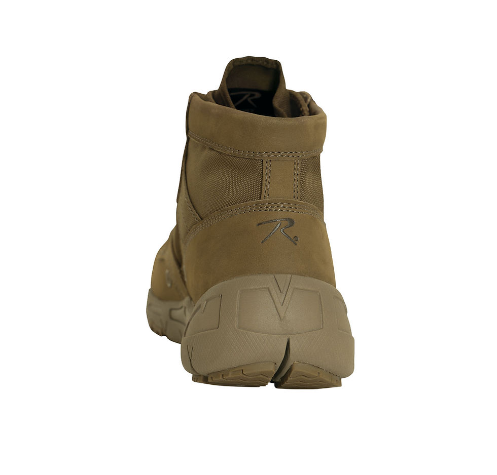 Thumbnail: Rothco V-Max Lightweight Tactical Boot - AR 670-1 Coyote Brown - 6 Inch