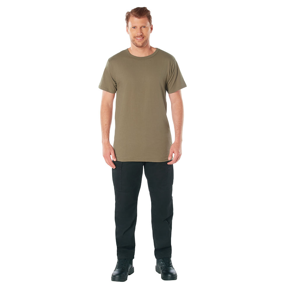 Thumbnail: Rothco Solid Color 100% Cotton T-Shirt