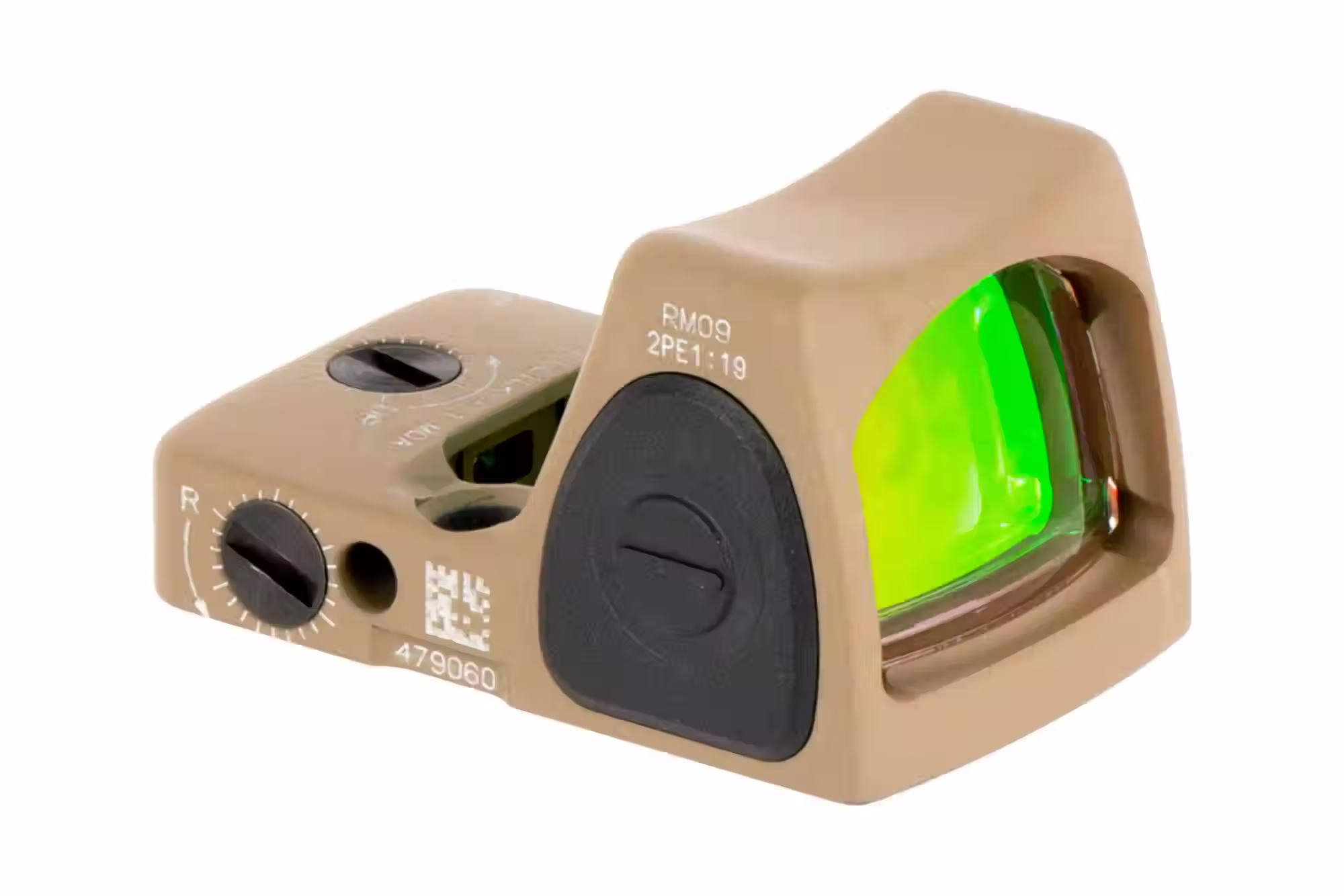 Trijicon RMR Type 2 Adjustable LED Reflex Sight - 1 MOA - FDE