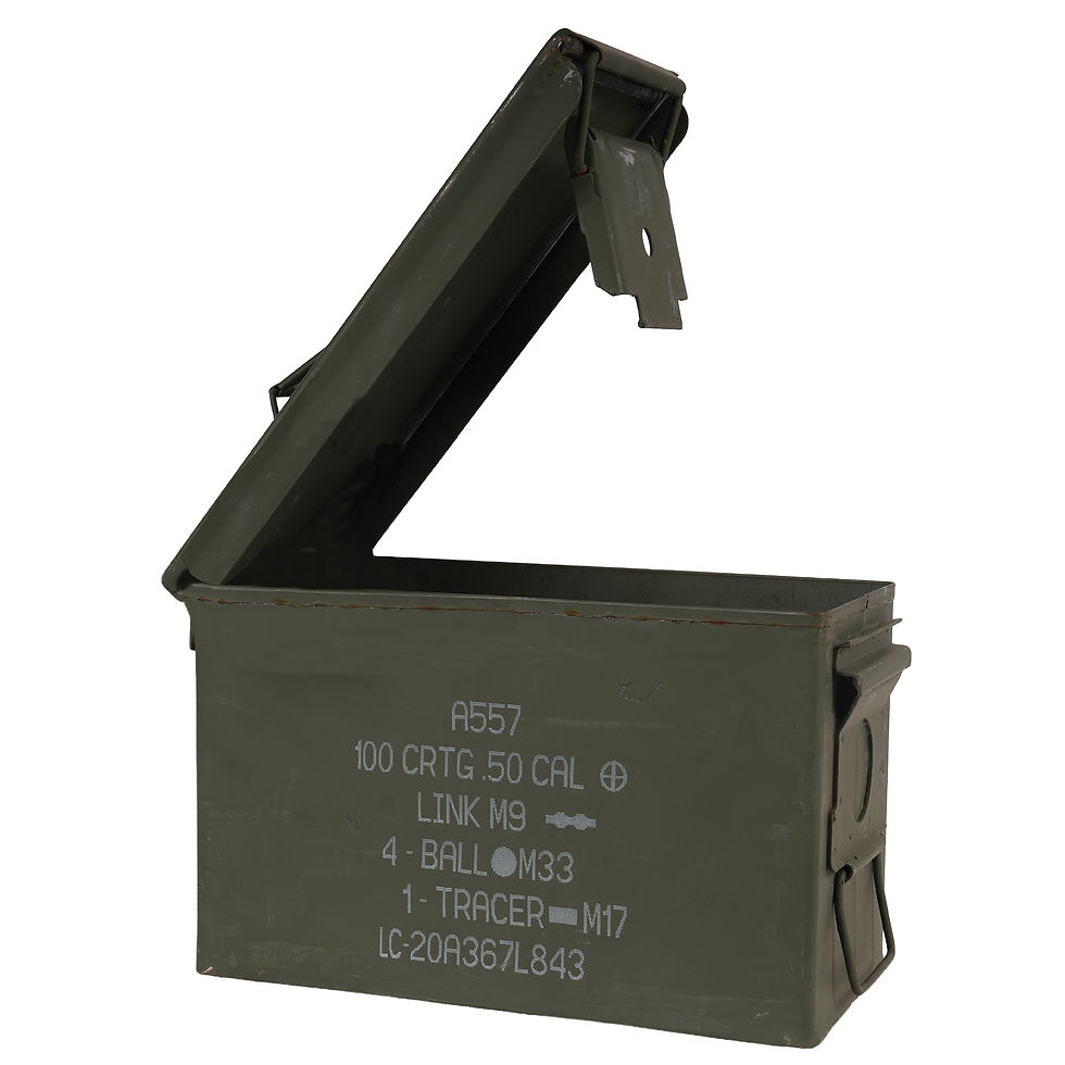 Thumbnail: GI .30 & .50 Caliber Ammo Cans - Surplus