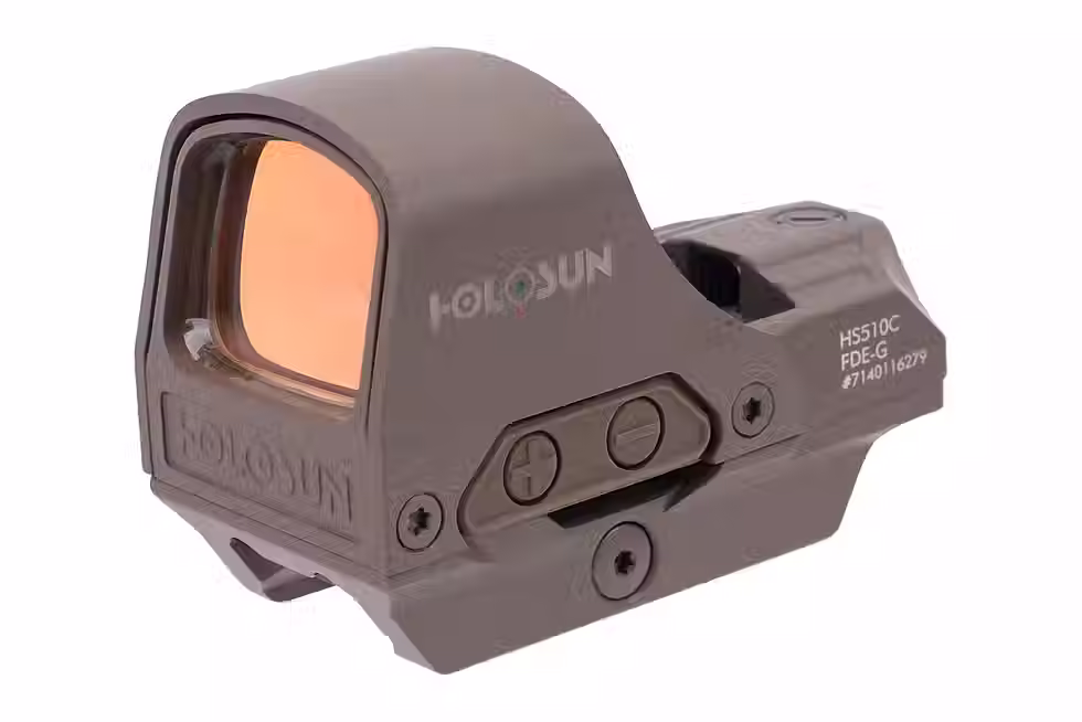 Thumbnail: Holosun HS510C Open Reflex Green Circle Dot Sight - FDE