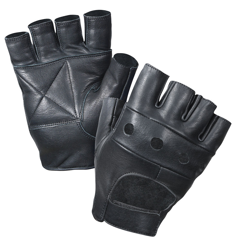 Thumbnail: Rothco Fingerless Biker Gloves