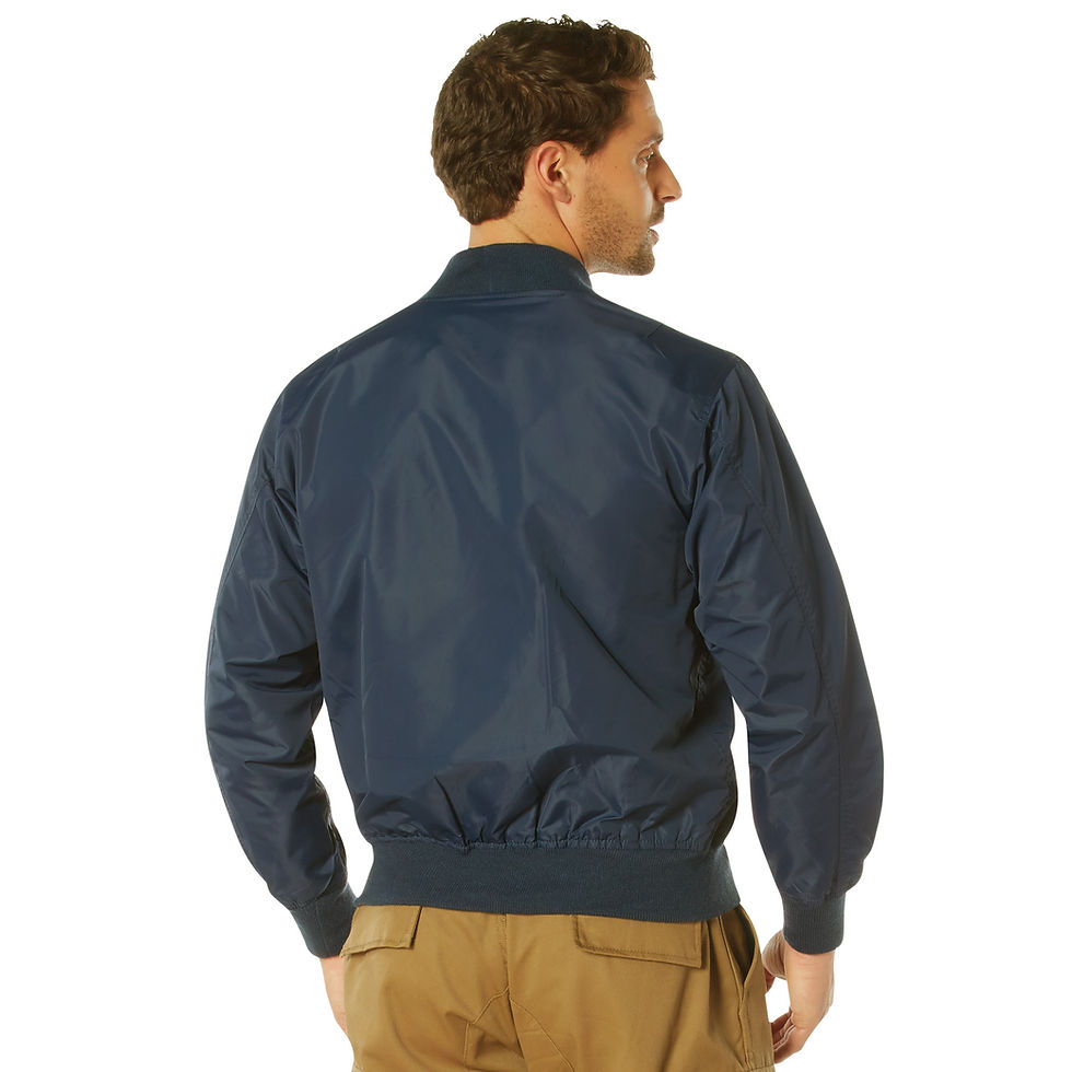 Thumbnail: Rothco Lightweight Enhanced Nylon MA-1 Flight Jacket