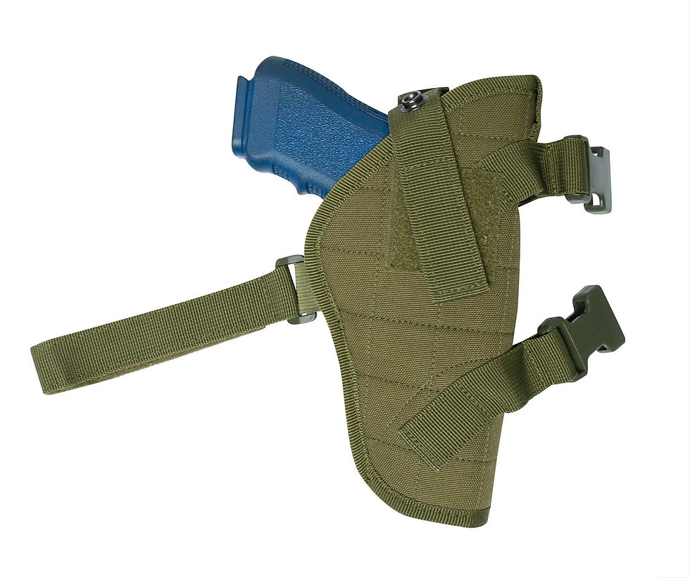 Thumbnail: Rothco Ambidextrous Shoulder Holster with Dual Magazine Pouches