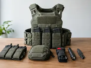 A Minimalist Plate Carrier Loadout Example
