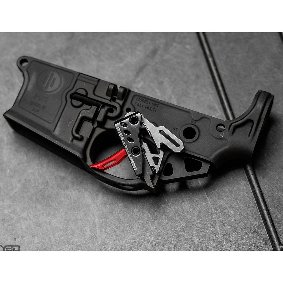 Rise Armament Advanced Performance AR-15 Trigger Single Stage 3.5lb Red