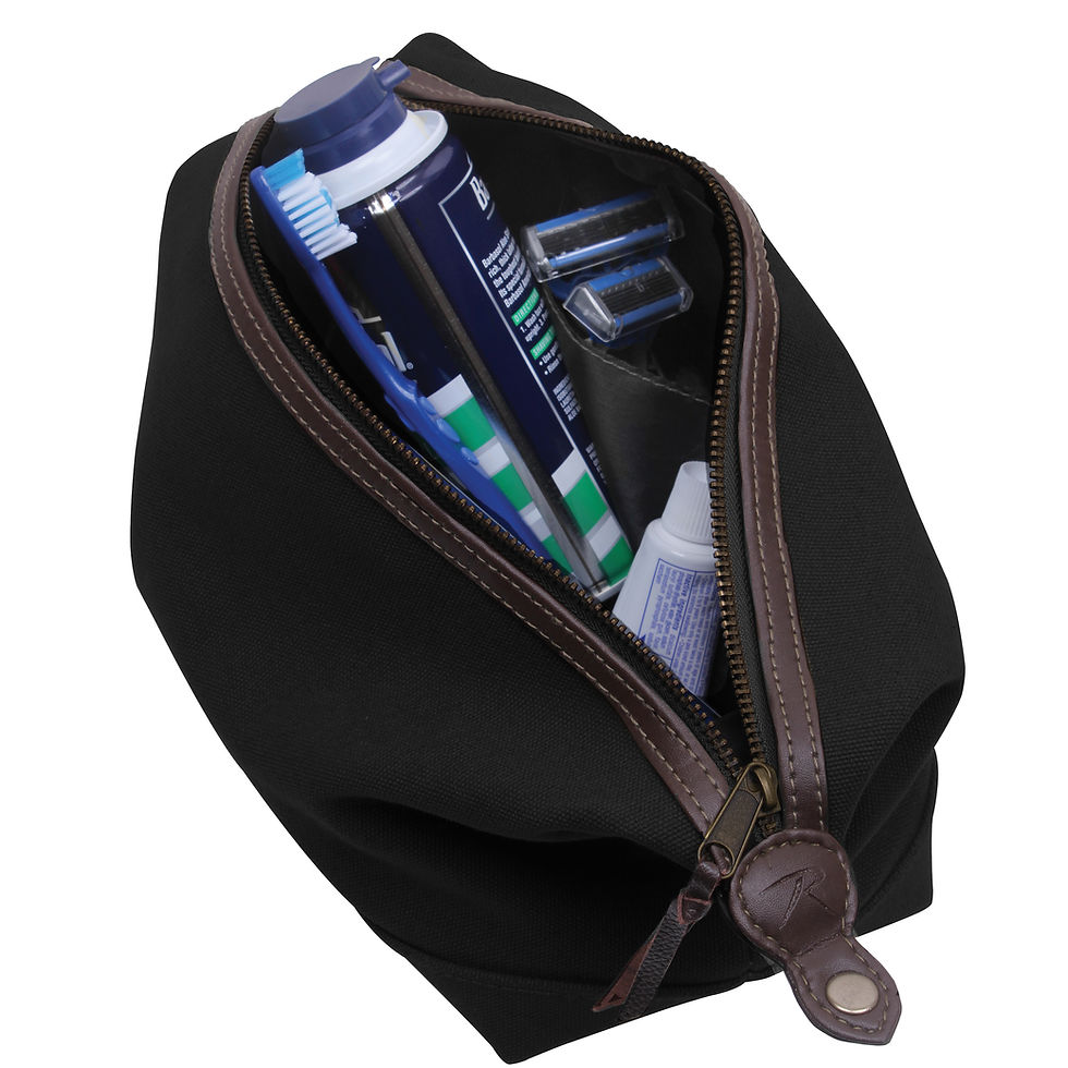 Thumbnail: Rothco Canvas & Leather Travel Kit