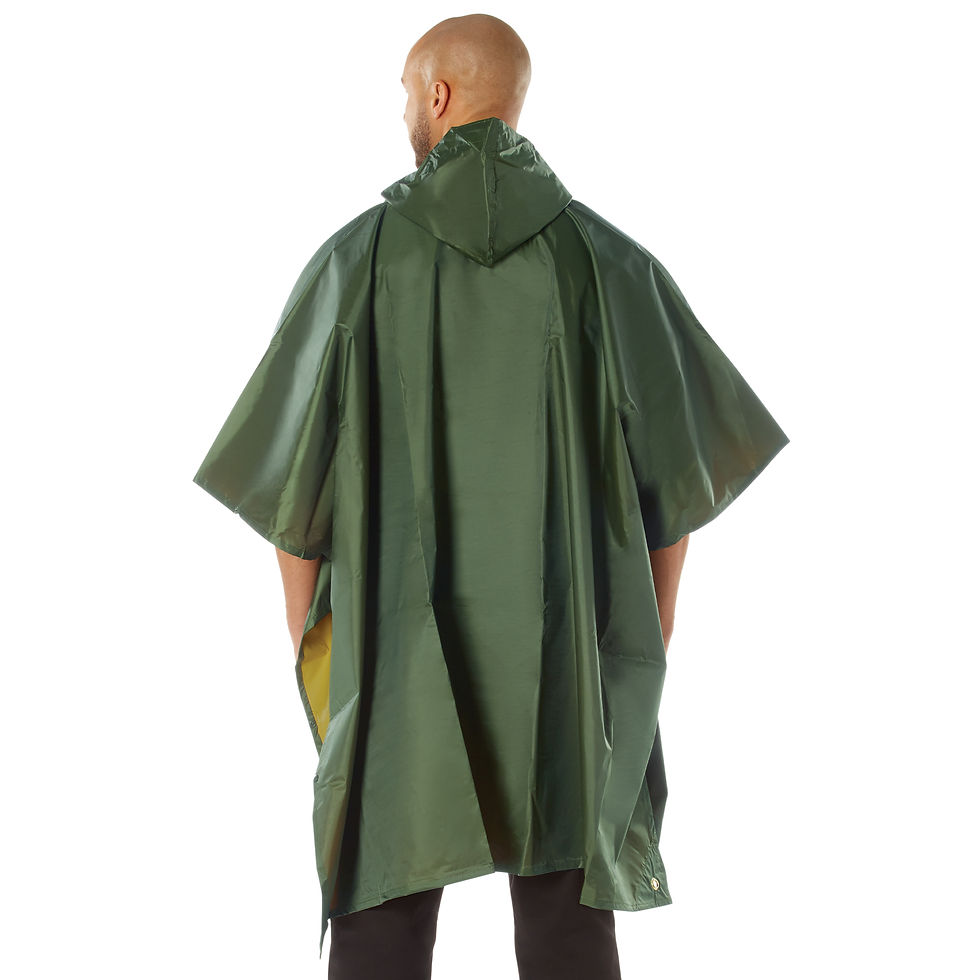 Thumbnail: Rothco Reversible Rubberized Poncho