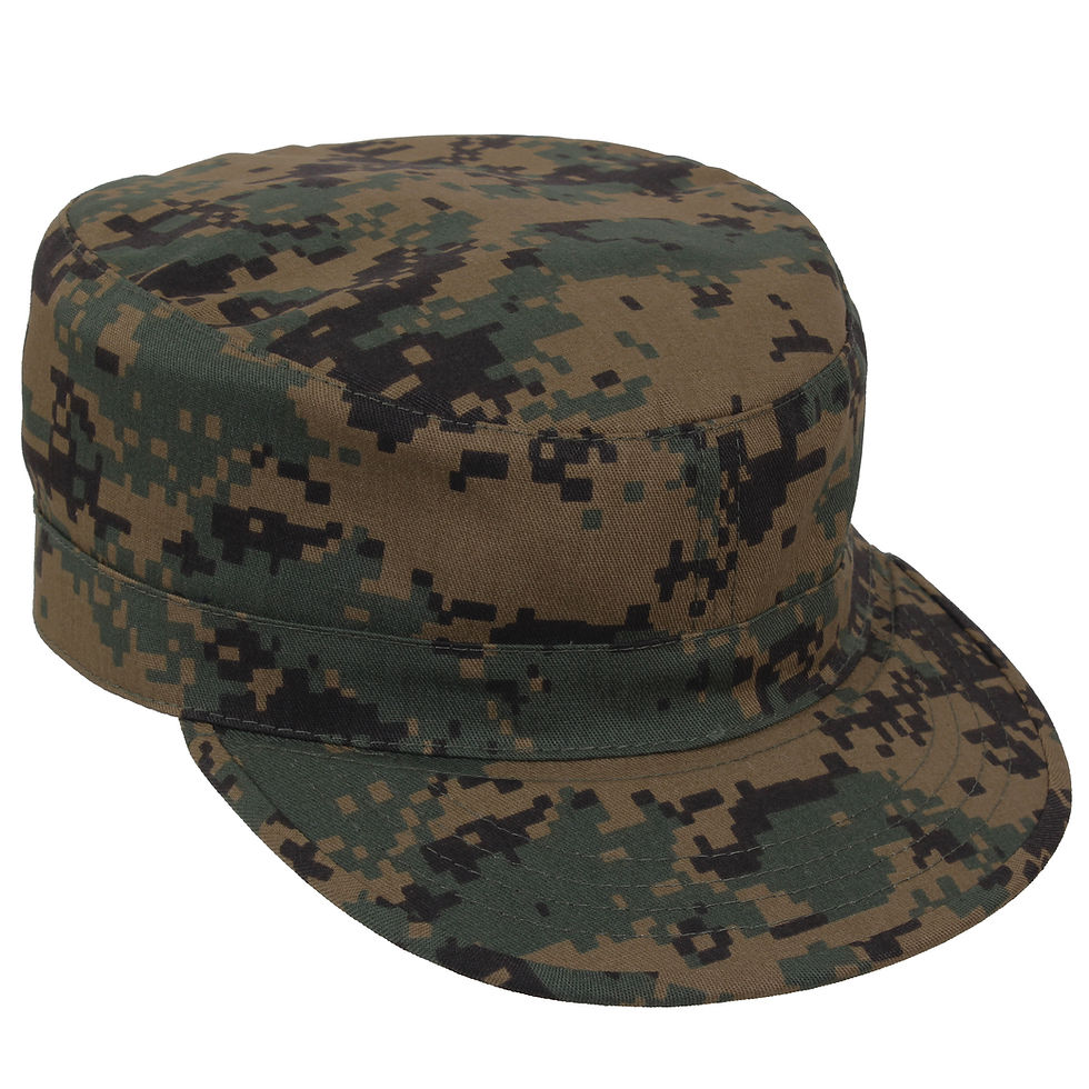 Thumbnail: Rothco Adjustable Camo Fatigue Cap
