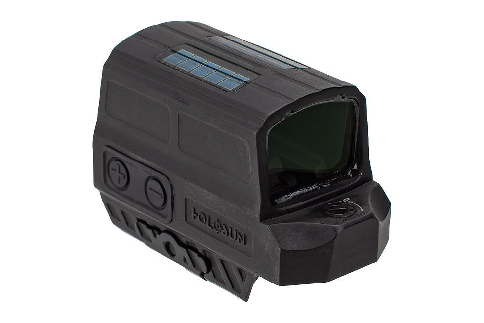 Thumbnail: Holosun HE512T-GR Titanium Enclosed Reflex Sight - Green MRS