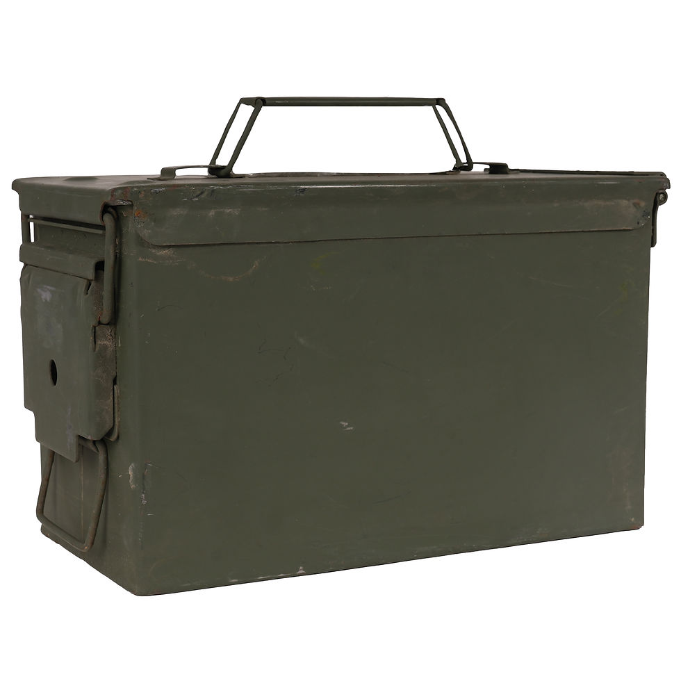Thumbnail: GI .30 & .50 Caliber Ammo Cans - Surplus