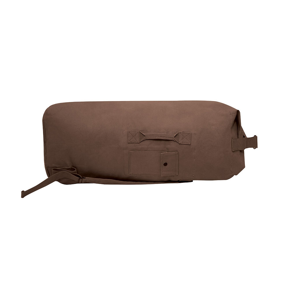 Thumbnail: Rothco G.I. Style Canvas Double Strap Duffle Bag