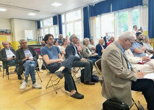 Une trentaine de personnes ont participé à la réunion du Conseil de quartier Saint-Philippe du Roule.