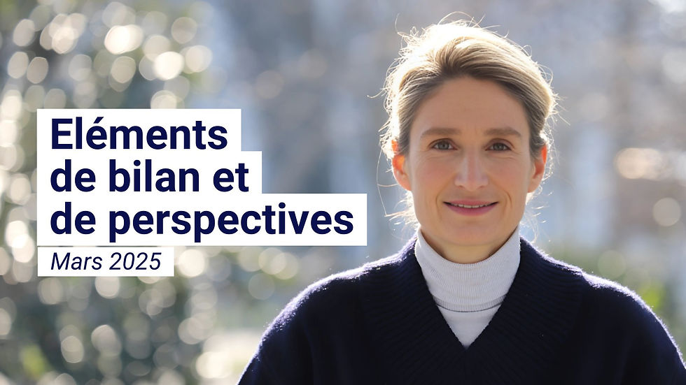 Bilan d'aujourd'hui et perspectives de demain : ensemble, changeons Paris et le 8e arrondissement !