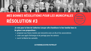Ma bonne résolution #3 pour les municipales