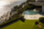 Pengilly House view of pool pavilion from Master Suite