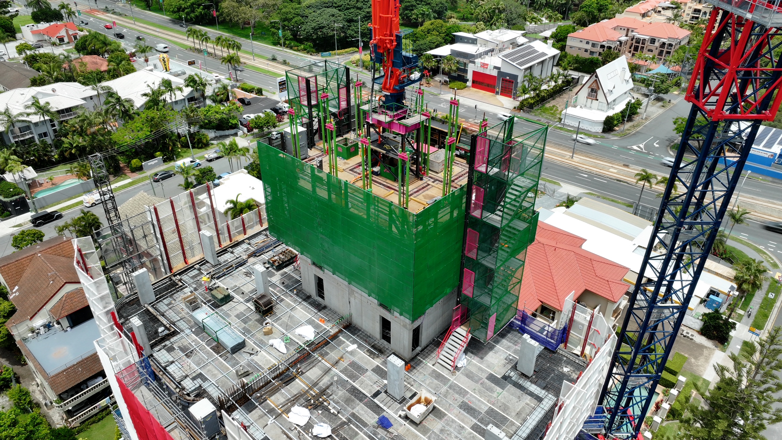 Amaya Tower, Surfers Paradise, Qld. Australia — JumpForm on site