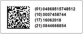 Muster FMD Label