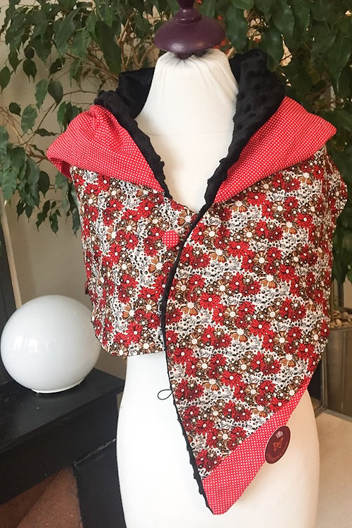 Etole Capuche Rouge & Noire