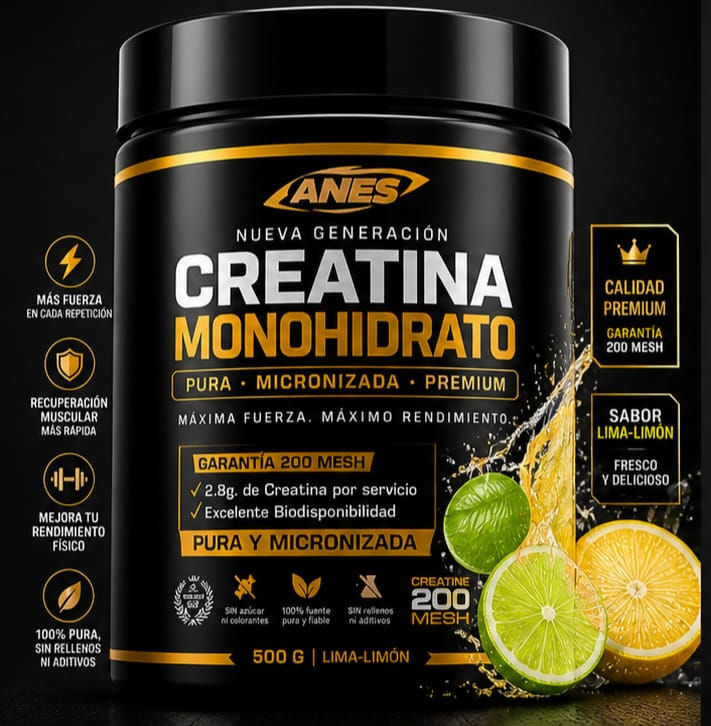 Creatina Monohidrato Micronizada ANES NUTRITION