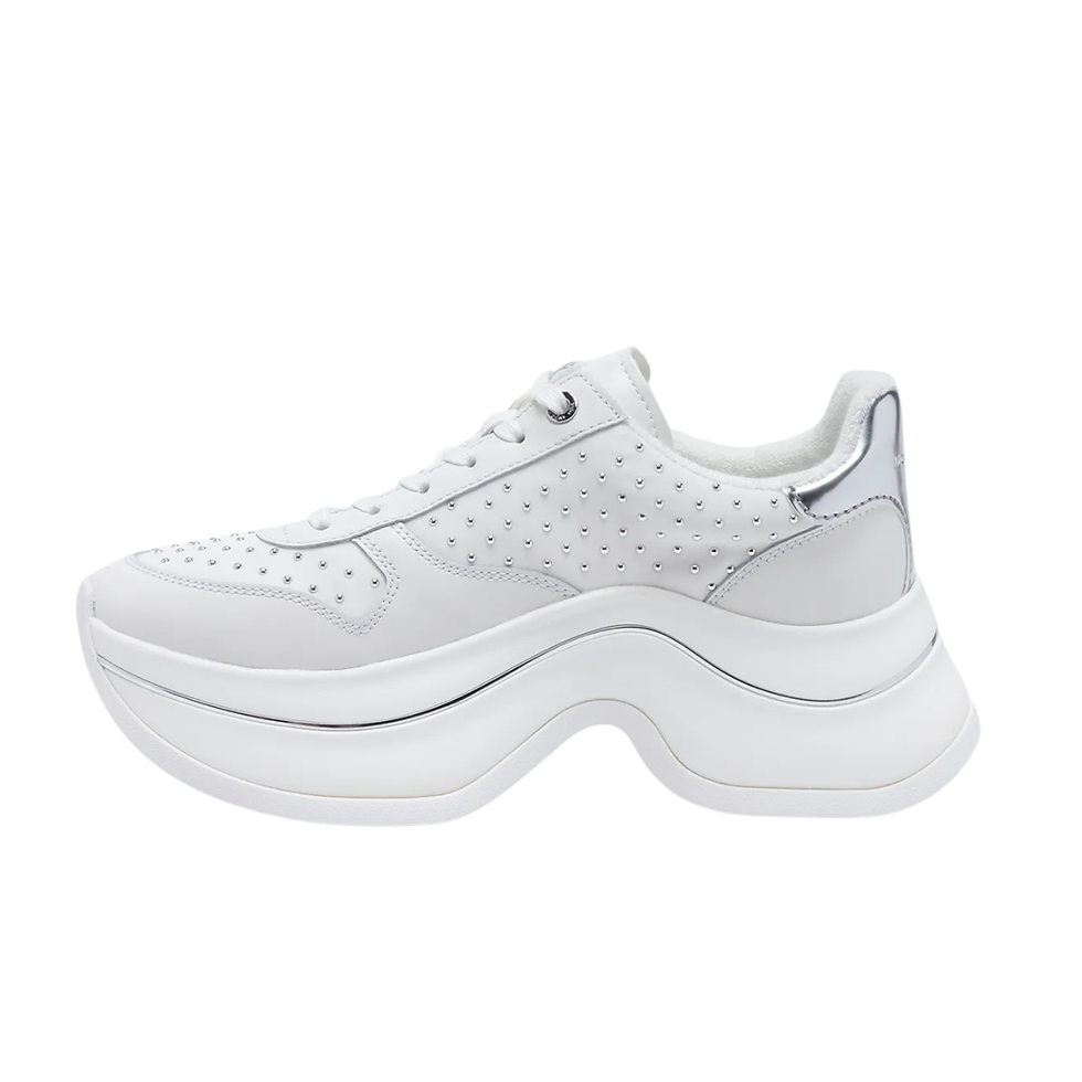 Miniatura: Zapatilla Michael Kors Mujer Blanca Arla Trianer