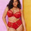 Thumbnail: Elomi Matilda Plunge Bra - Haute Red