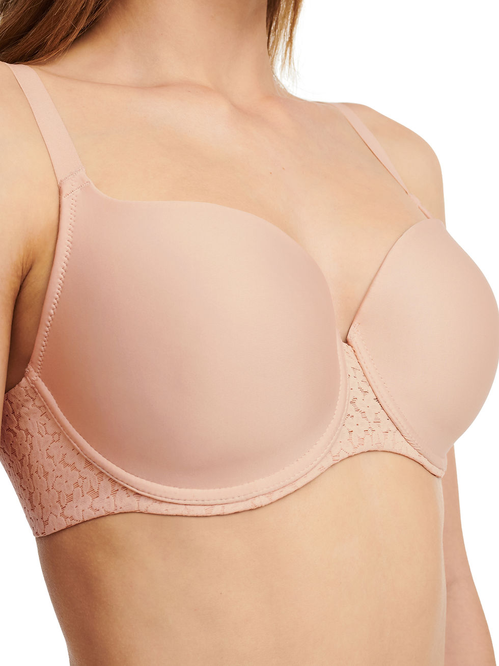 Thumbnail: Chantelle Norah Comfort Smooth Contour T-Shirt Bra - Nude Blush