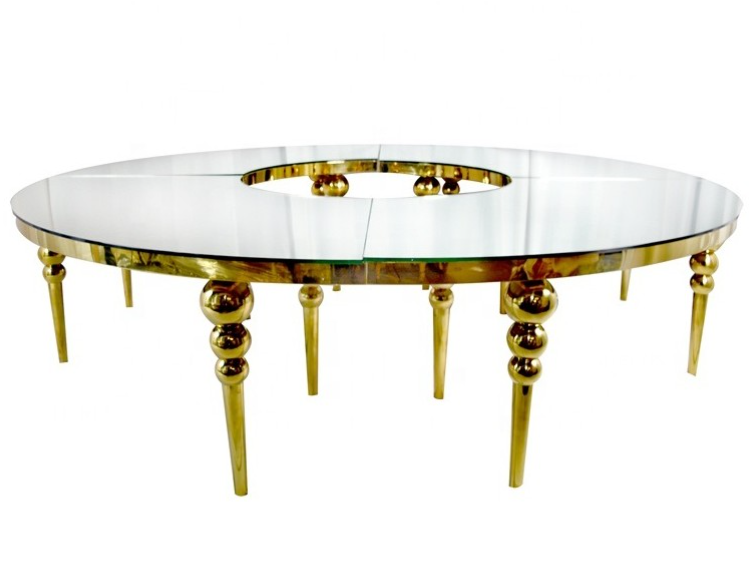 Thumbnail: TABLE LOUISA RONDE / FORME S OR MIROIR