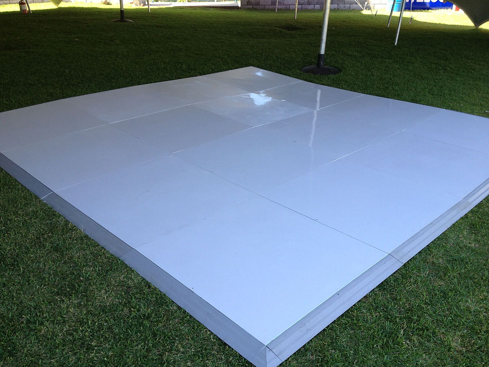Miniature : PISTE DE DANSE / DANCE FLOOR BRILLANT BLANC