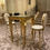 Thumbnail: TABOURET MEDAILLON OR
