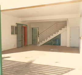 Spacious 2-car parking, side entry to Kitchen, maintenance space, Stair to 2nd Floor Guest Apartment
