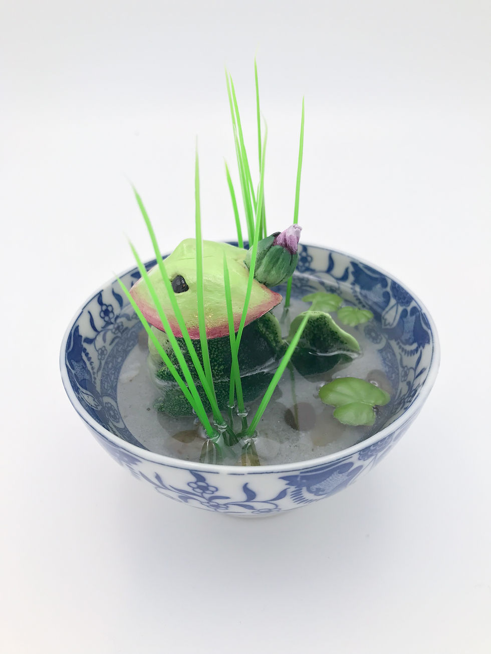 Thumbnail: Dishware Terrarium - Pondling (Green)
