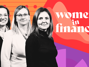 Klára Starková, Petra Pospíšilová a Andrea Leskovská v podcastu Women in Finance