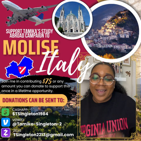 Tamika Singleton's Study Abroad Campaign: Molise, Italy