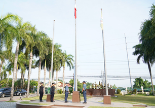 Engineering Office, Pinamunuan ang Lingguhang Flag Raising Ceremony sa San Rafael