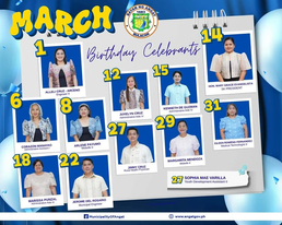 Pamahalaang Bayan ng Angat, Binati ang mga ‘March Birthday Celebrants’