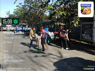 Clean-up Activity, Isinagawa ng mga Kawani