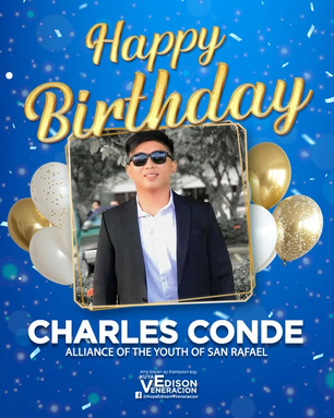 Maligayang Kaarawan, Charles Conde!